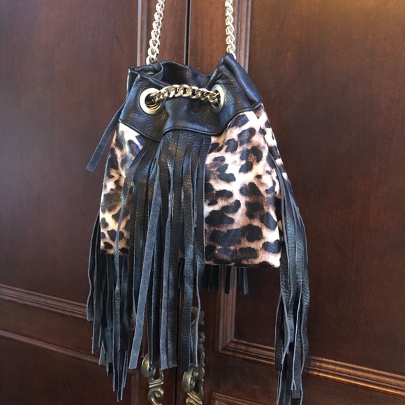 - - Real leather black and brown bag ITALY - Picture 7 of 7